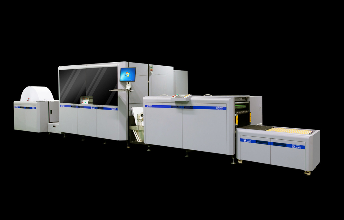 Monochrome CMYK Color Digital Inkjet Printer Web Printing Machine