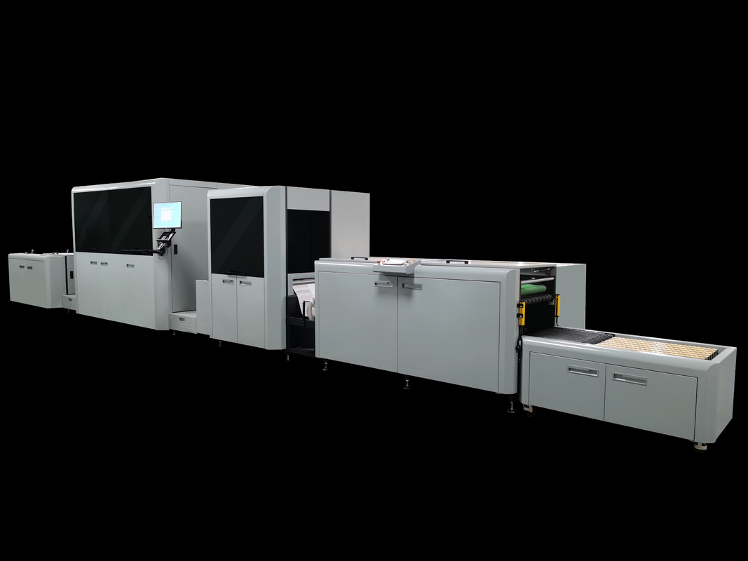 High Speed 660mm Width Mono Color Dual Color Full Color Digital Inkjet Printer for Short Orders